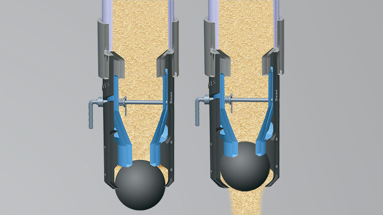 INTaK feeder dispenser operation illustration