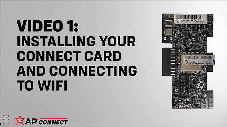Installing Your Connect Card and Connecting to WiFi