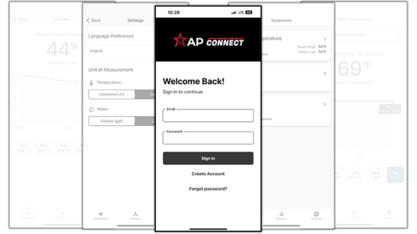 AP Connect Screens